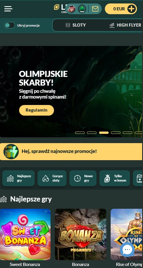 lemon mobile home page